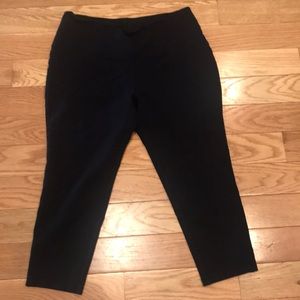 Liz Claiborne Weekend black leggings